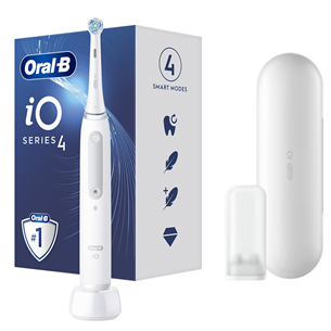 Oral-B iO4, белый - Электрическая зубная щетка IO4QUITEWHITE
