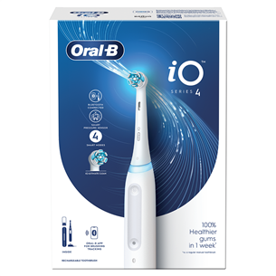 Oral-B iO4, белый - Электрическая зубная щетка