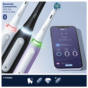 Oral-B iO4, white - Electric toothbrush