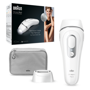 Braun Silk-expert Pro 3 IPL, valge - Fotoepilaator