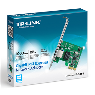 TP-Link TG-3468, PCI Express, Gigabit - Võrguadapter