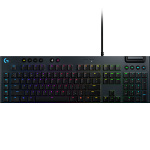 Logitech Keyboard G815, US, must - Mehaaniline klaviatuur 920-008992