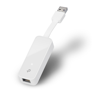 TP-Link UE300, USB 3.0 -> Ethernet, valge - Võrguadapter UE300