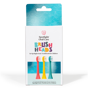 Spotlight Sonic, coloured - Kids toothbrush heads