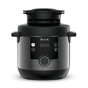 Tefal Turbo Cuisine & Fry, 1200 W, must - Multi- ja survekeetja