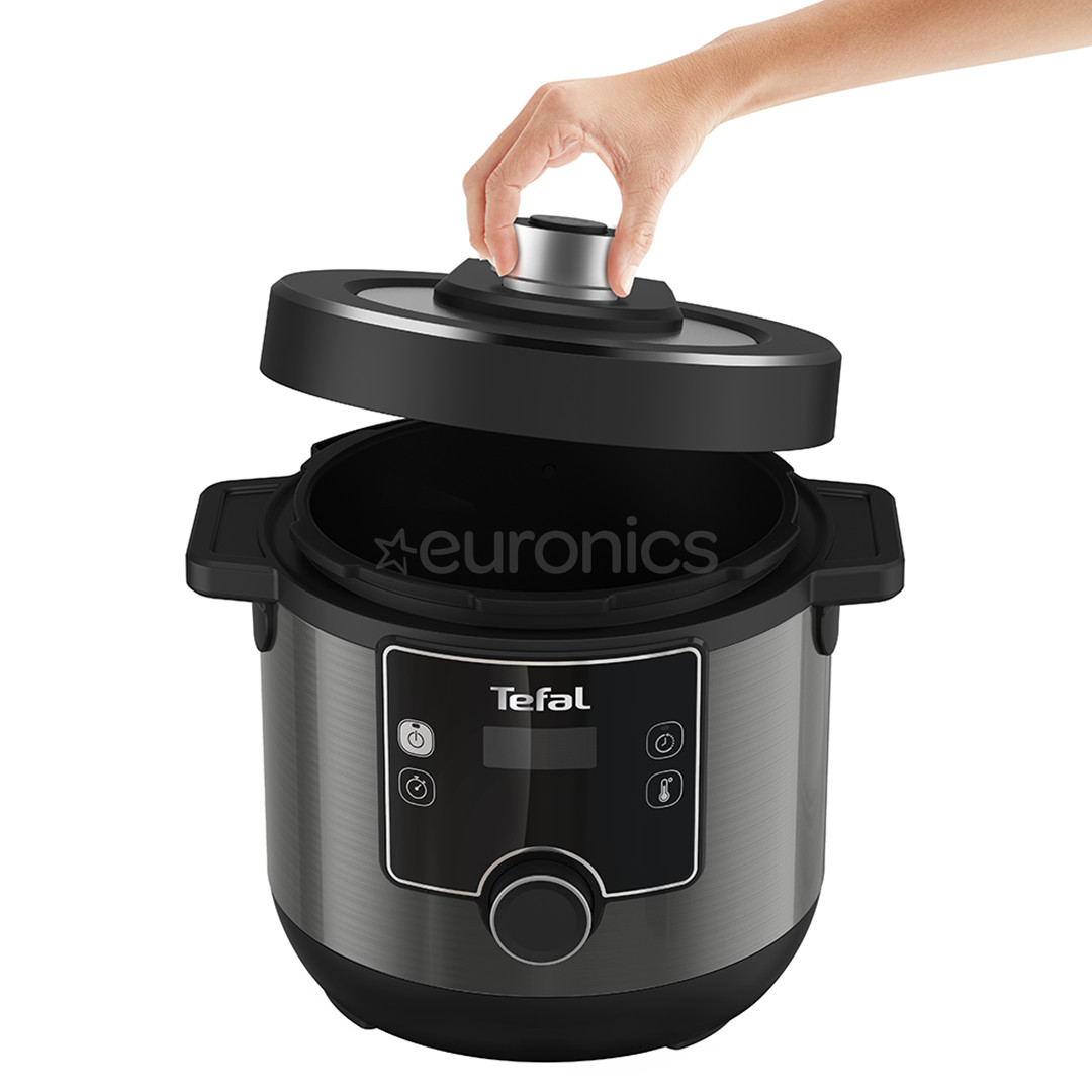 Tefal Turbo Cuisine & Fry, 1200 W, black - Pressure cooker