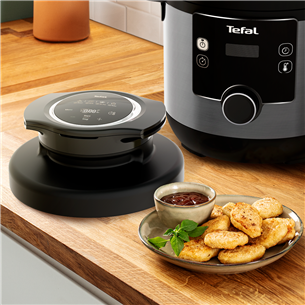 Tefal Turbo Cuisine & Fry, 1200 W, must - Multi- ja survekeetja