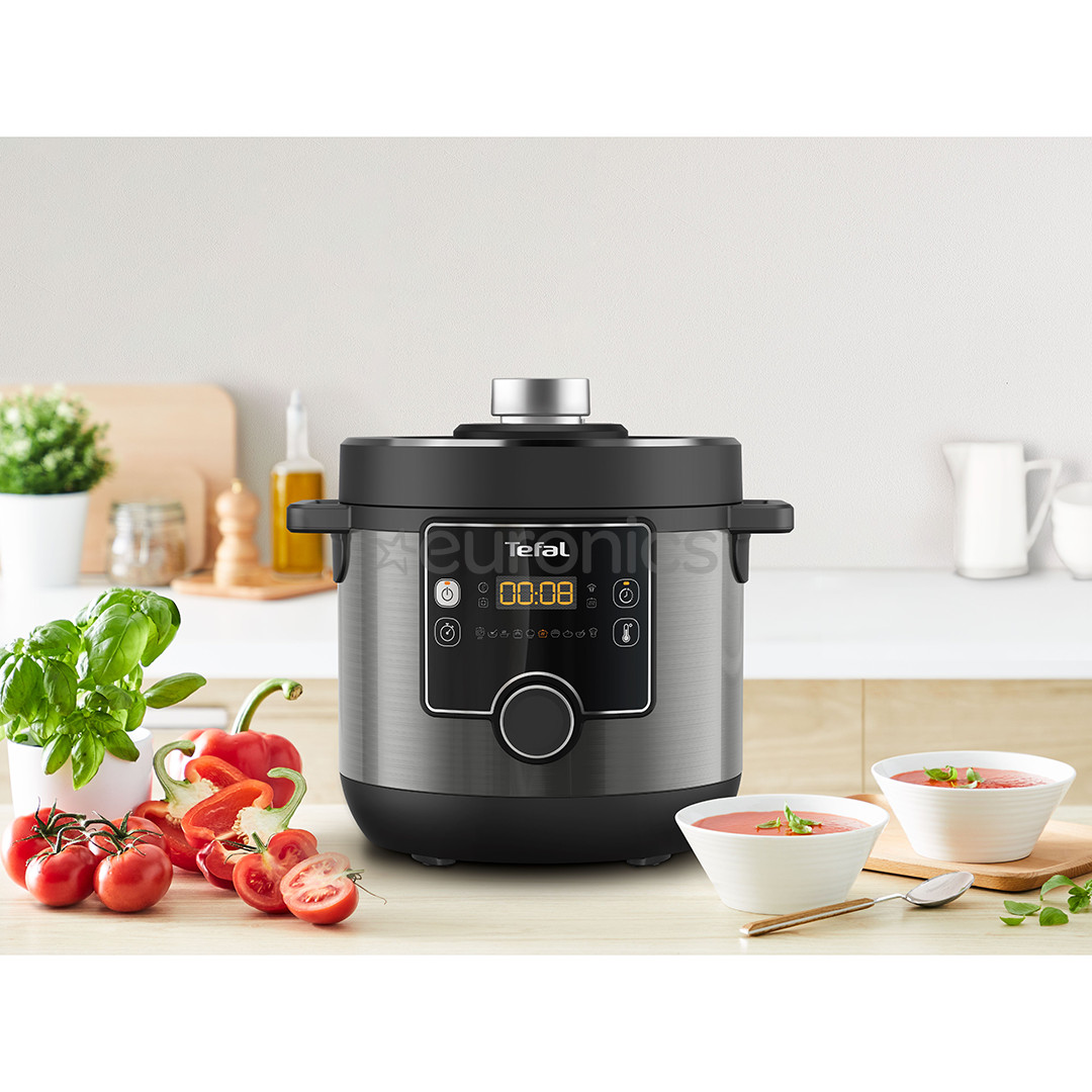 Tefal Turbo Cuisine & Fry, 1200 W, black - Pressure cooker