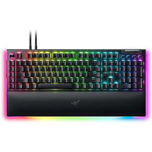 Razer BlackWidow V4 Pro, Green Switch, механическая, SWE, черный - Клавиатура