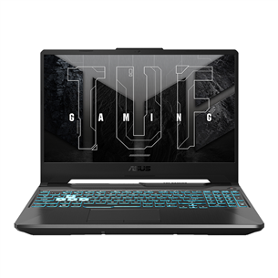 ASUS TUF Gaming F15, 15.6'', FHD, 144 Hz, i5, 16 GB, 512 GB, RTX 3050Ti, ENG, must - Sülearvuti