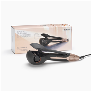 BaByliss Wave Secret Air, must - Automaatsed lokitangid