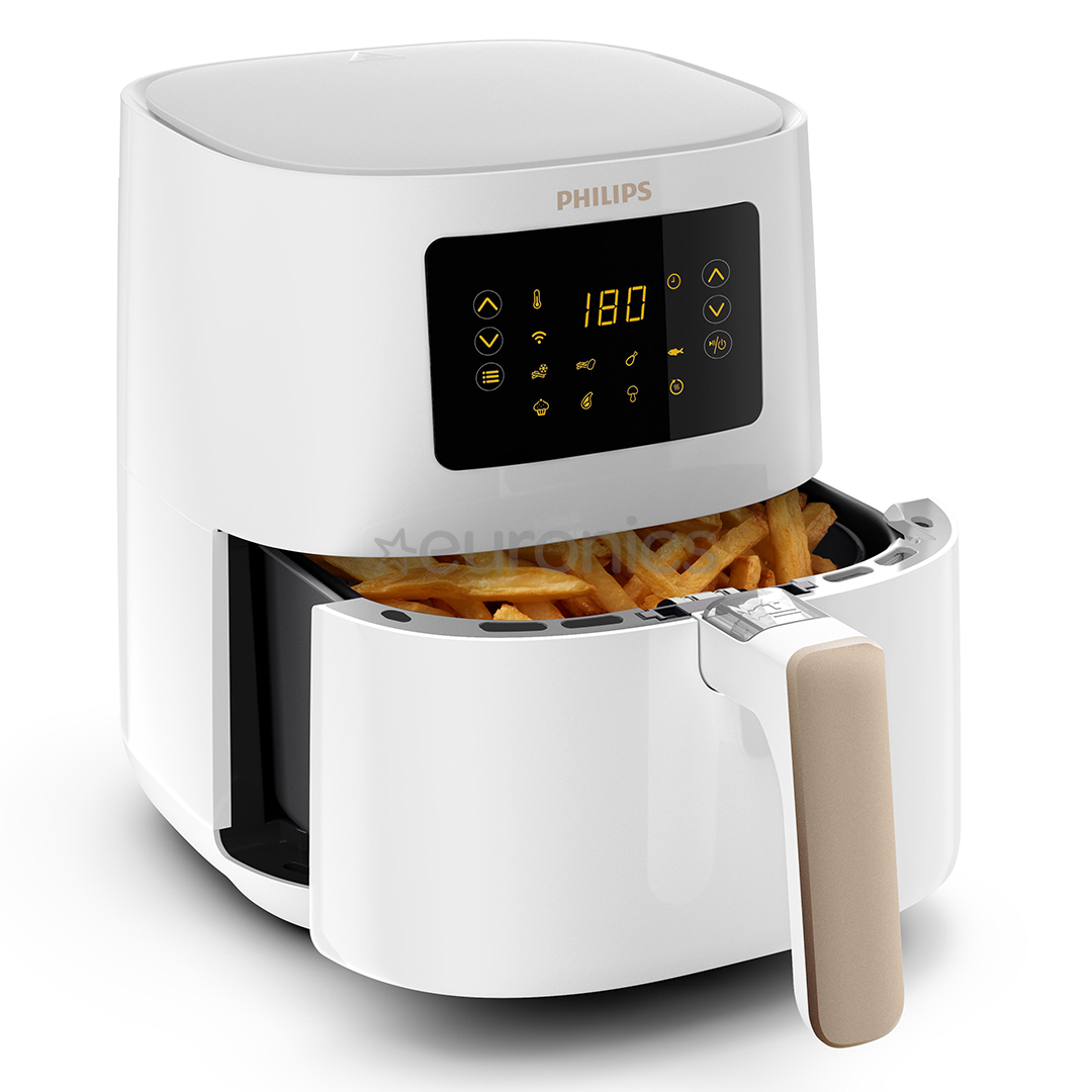 Philips Airfryer 5000 Series Connected, 4,1 L, 1400 W, valge - Kuumaõhufritüür