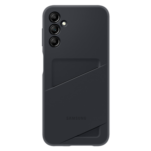 Samsung Card Slot Cover, Galaxy A14, kaarditaskuga, must - Ümbris