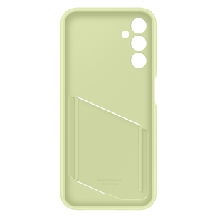 Samsung Card Slot Cover, Galaxy A14, kaarditaskuga, heleroheline - Ümbris