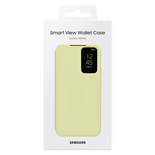 Samsung Smart View Wallet, Galaxy A54, light green - Cover