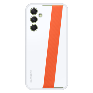 Samsung Silicone Haze Grip Case, Galaxy A54, valge - Ümbris