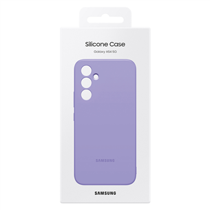 Samsung Silicone Cover, Galaxy A54, сиреневый - Чехол