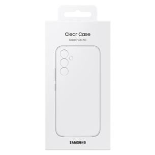 Samsung Clear Case, Galaxy A54, прозрачный - Чехол