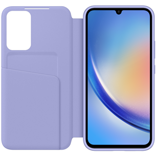 Samsung Smart View Wallet, Galaxy A34, сиреневый - Чехол