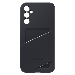 Samsung Card Slot Cover, Galaxy A34, с карманом для карты, черный - Чехол