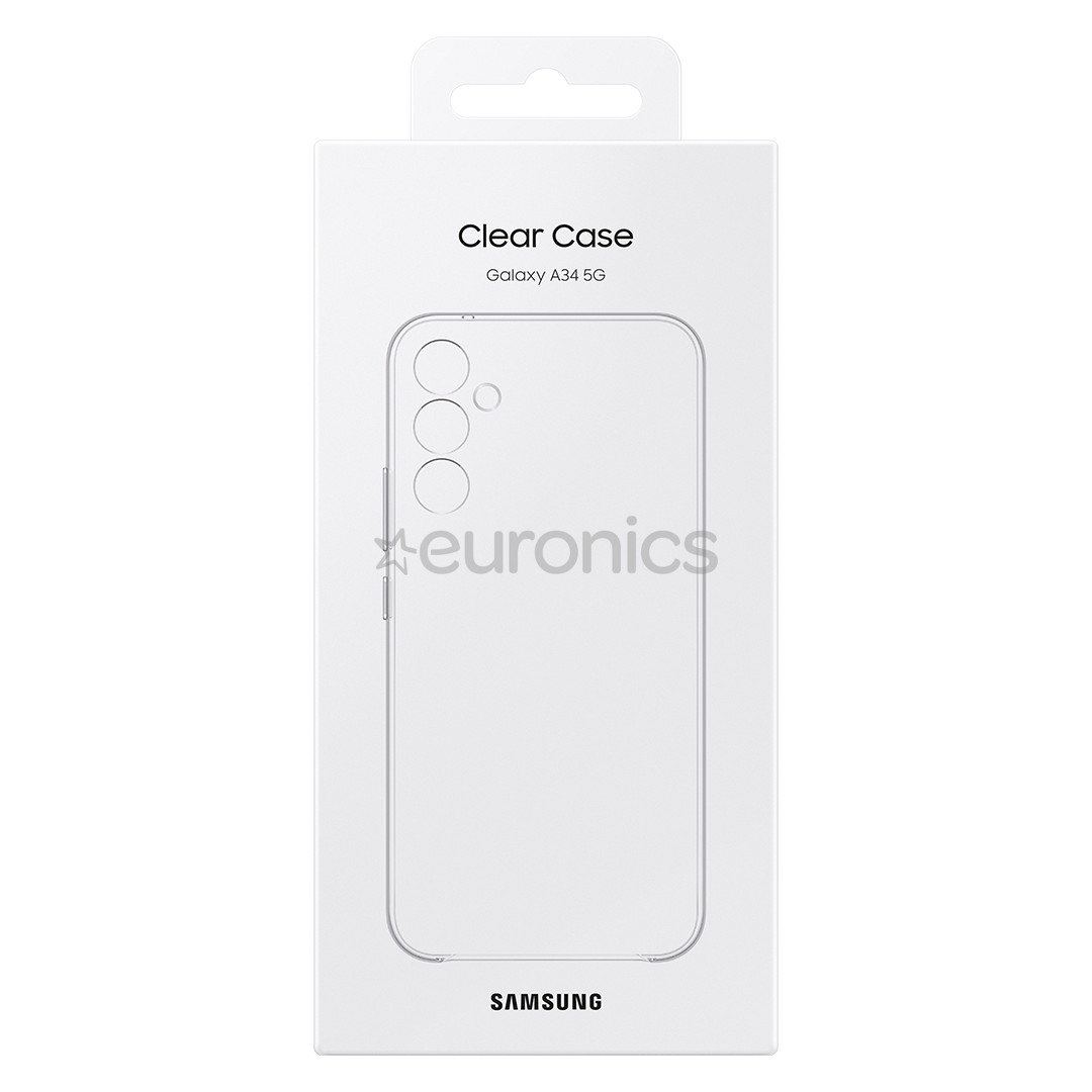 Samsung Clear Case, Galaxy A34, clear - case