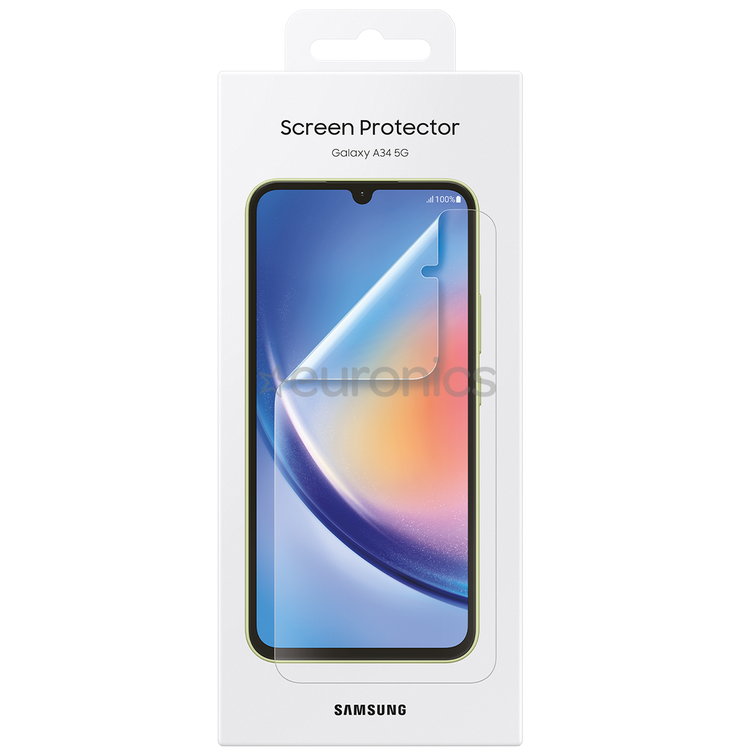 Samsung Screen Protector, Galaxy A34, transparent - Screen protector