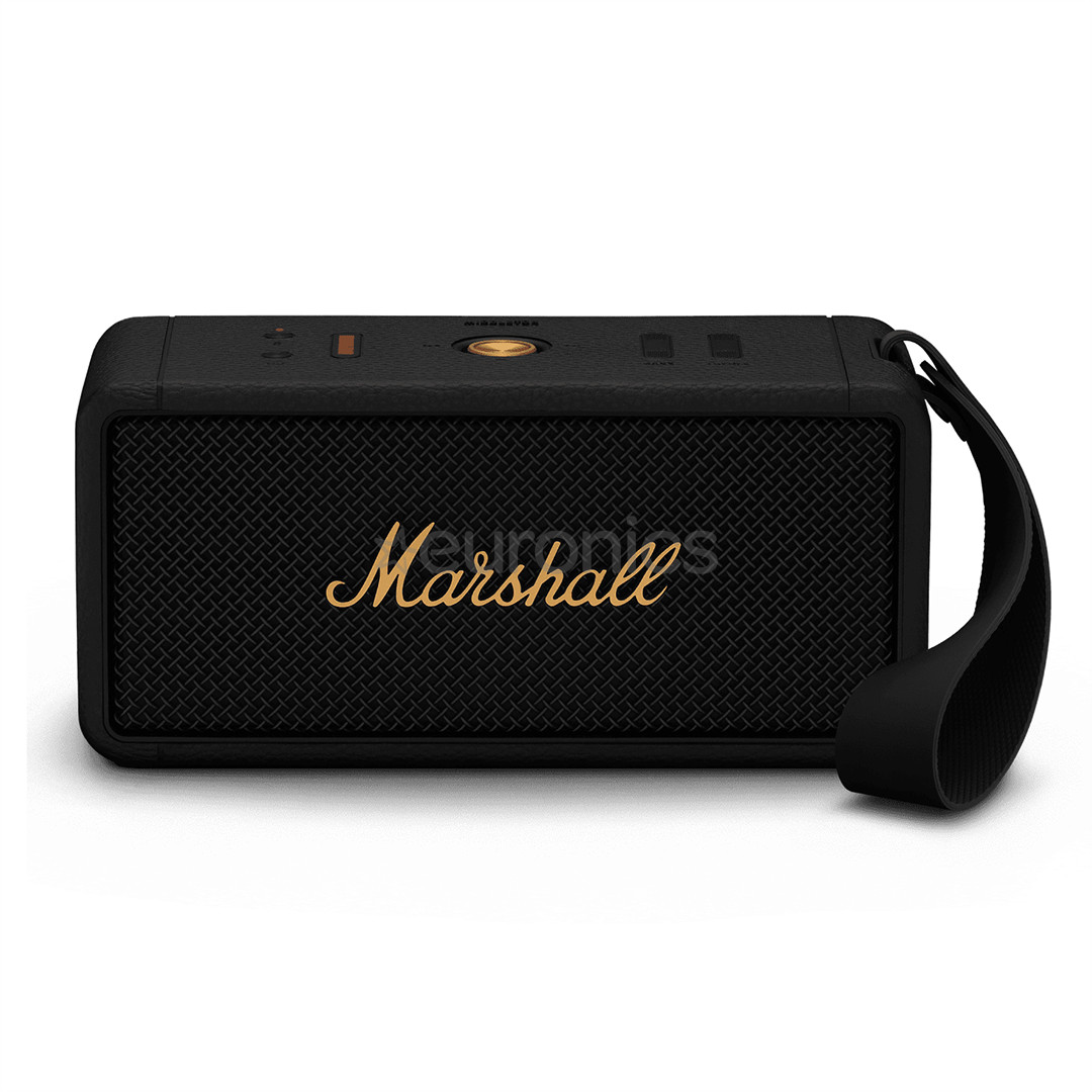Marshall Middleton, черный/золотистый - Портативная колонка