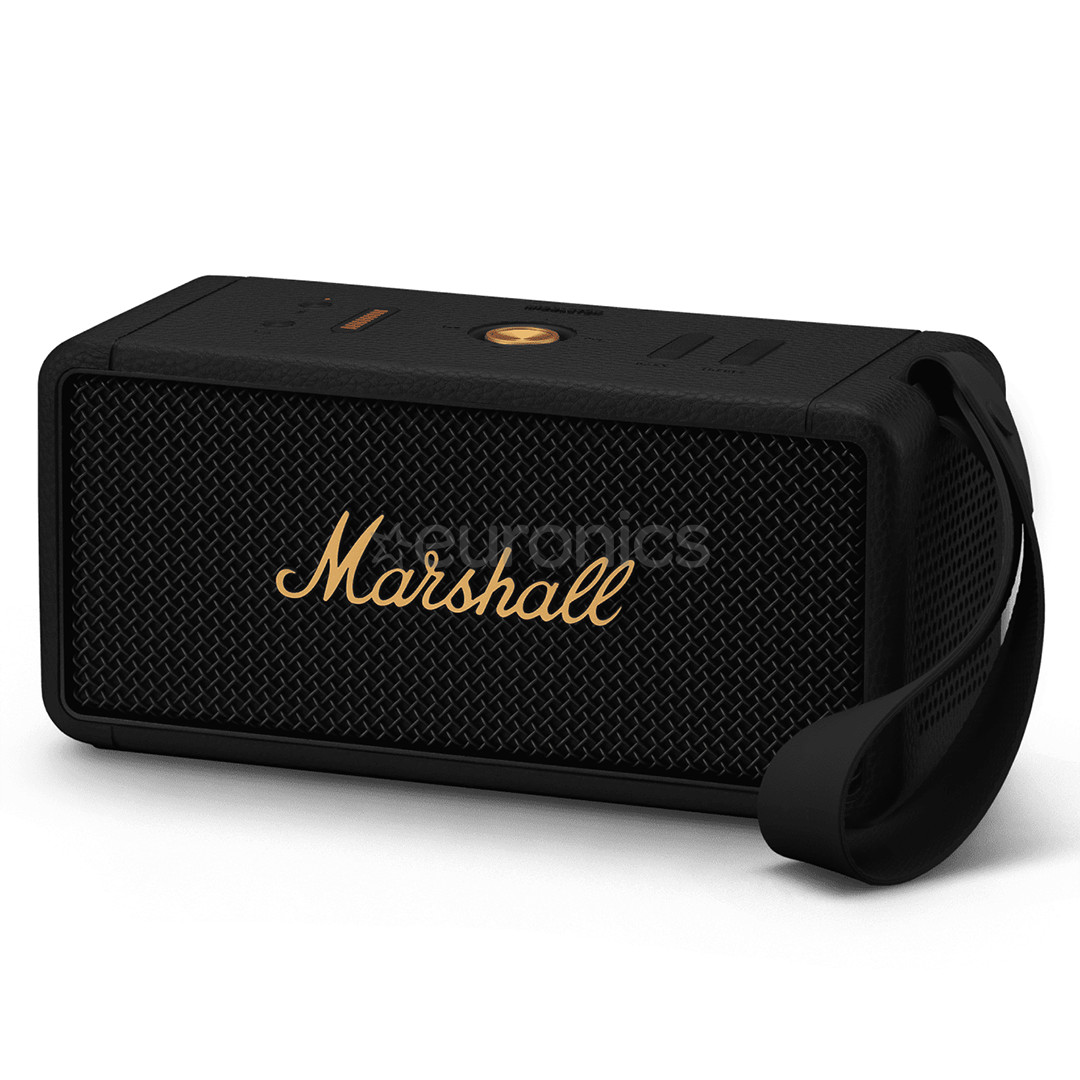 Marshall Middleton, черный/золотистый - Портативная колонка