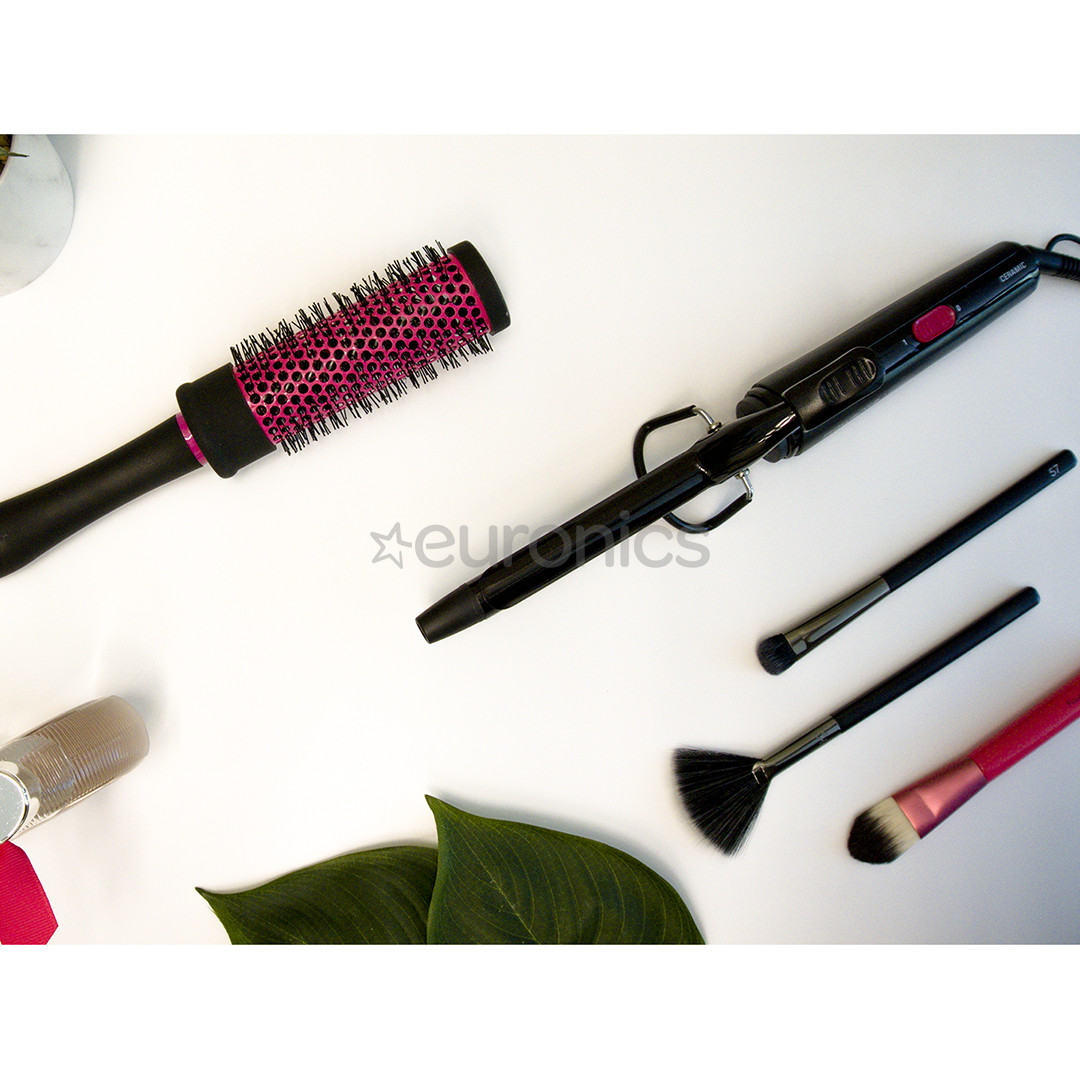 Rowenta, 16 мм, черный - Щипцы для завивки