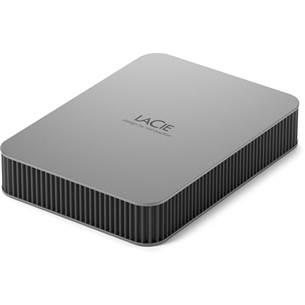 LaCie Mobile Drive, USB-C, 5 TB, hall - Väline kõvaketas