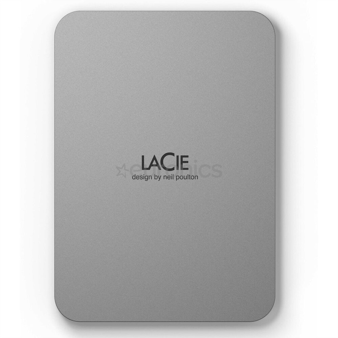 LaCie Mobile Drive, USB-C, 5 TB, gray - External hard drive