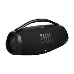 JBL Boombox 3 Wi-Fi, must - Kaasaskantav juhtmevaba kõlar