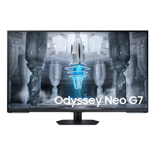 Samsung Odyssey Neo G7 G70NC, 43'', Ultra HD, 144 Hz, LED VA, valge - Monitor LS43CG700NUXEN