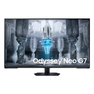 Samsung Odyssey Neo G7 G70NC, 43'', Ultra HD, 144 Hz, LED VA, valge - Monitor