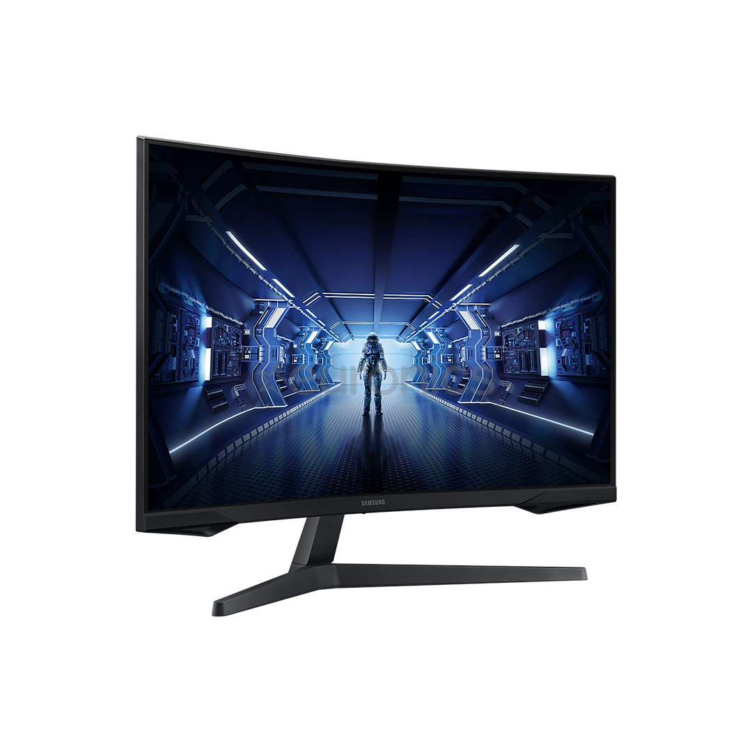 Samsung Odyssey G5, 27", curved, QHD, 144 Hz, LED VA, black - Monitor