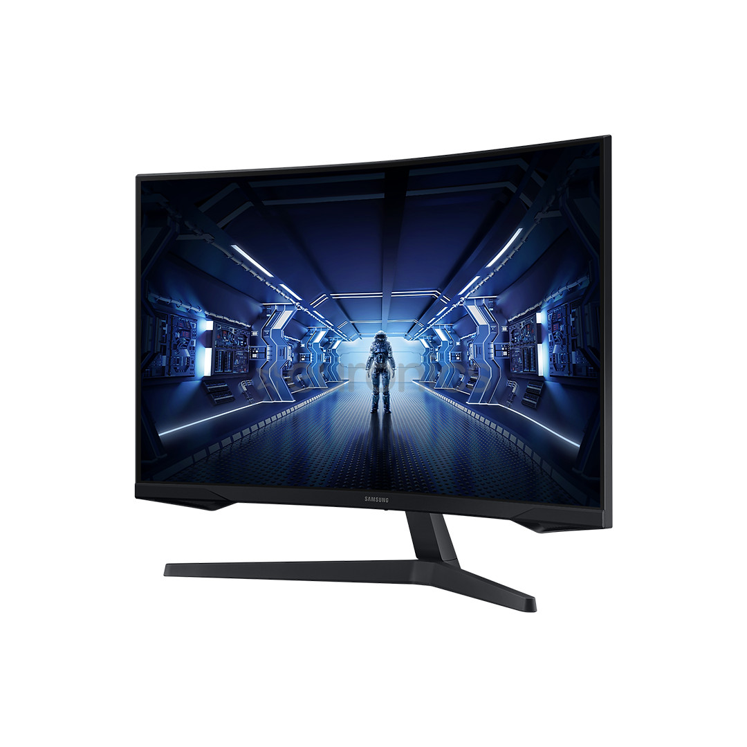 Samsung Odyssey G5, 27", curved, QHD, 144 Hz, LED VA, black - Monitor