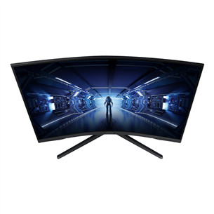 Samsung Odyssey G5, 27", curved, QHD, 144 Hz, LED VA, black - Monitor