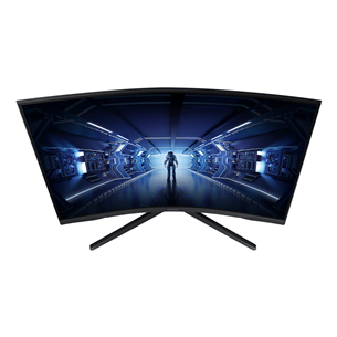 Samsung Odyssey G5, 27", nõgus QHD, 144 Hz, LED VA, must - Monitor