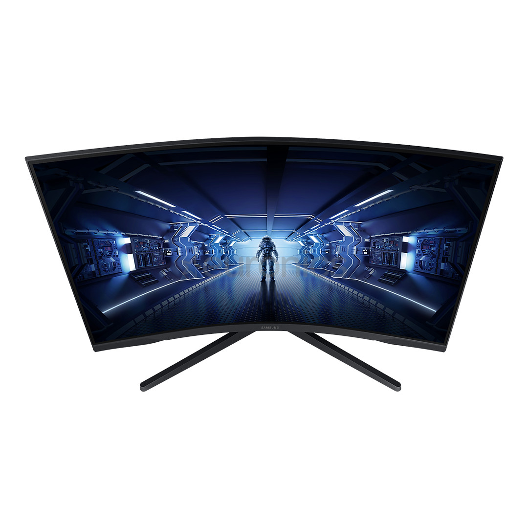 Samsung Odyssey G5, 27", curved, QHD, 144 Hz, LED VA, black - Monitor