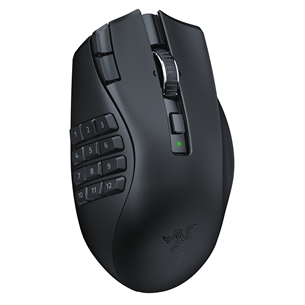 Razer Naga V2 HyperSpeed, must - Juhtmevaba hiir