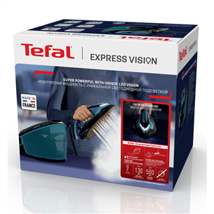 Tefal Express Vision, 2800 W, sinine - Triikimissüsteem