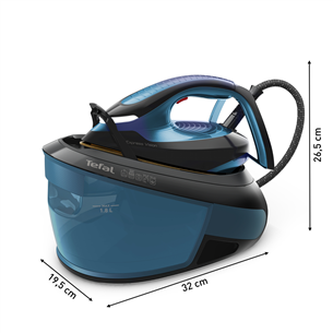 Tefal Express Vision, 2800 W, sinine - Triikimissüsteem