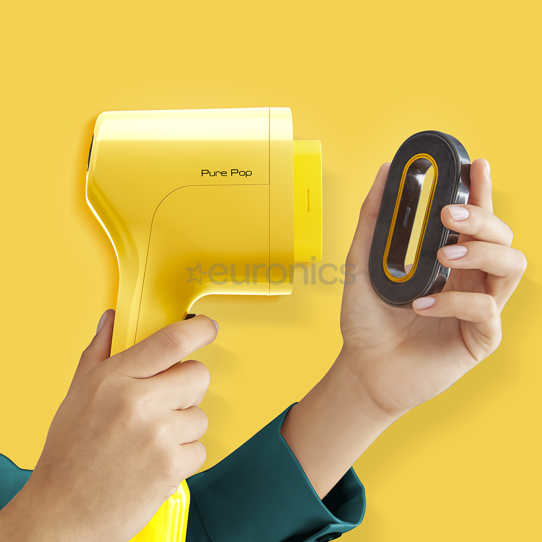 Tefal Pure Pop, 1300 Вт, желтый - Ручной отпариватель