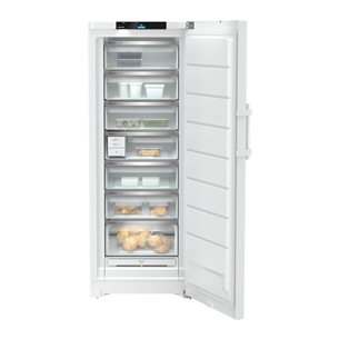 Liebherr, Peak NoFrost, 363 L, 186 cm, valge - Sügavkülmik