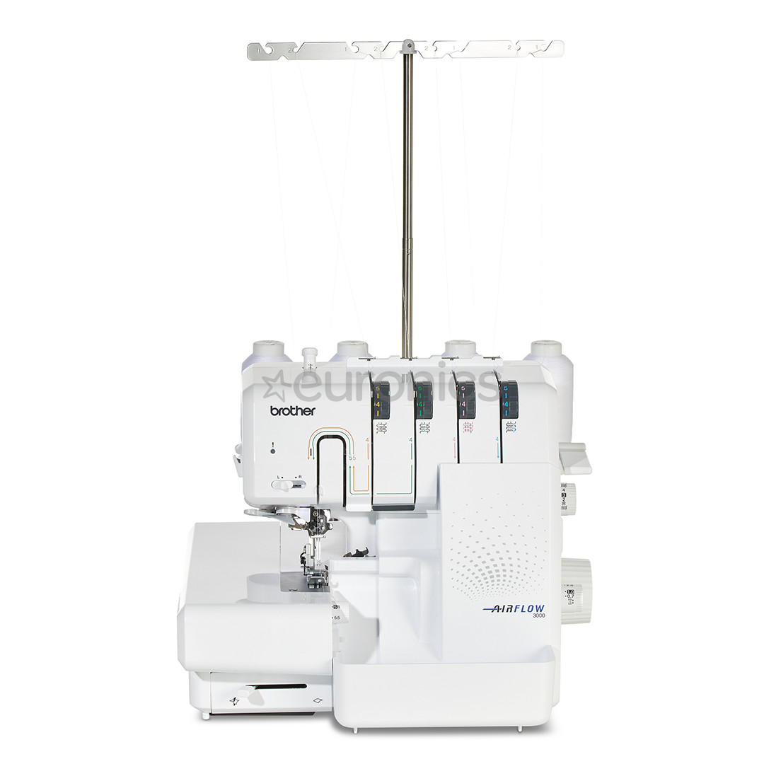 Brother Airflow 3000, valge - Overlok