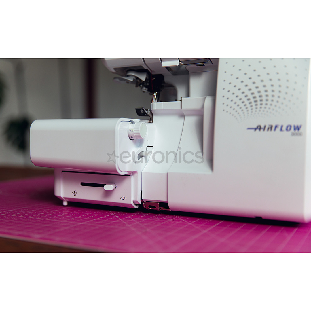 Brother Airflow 3000, valge - Overlok