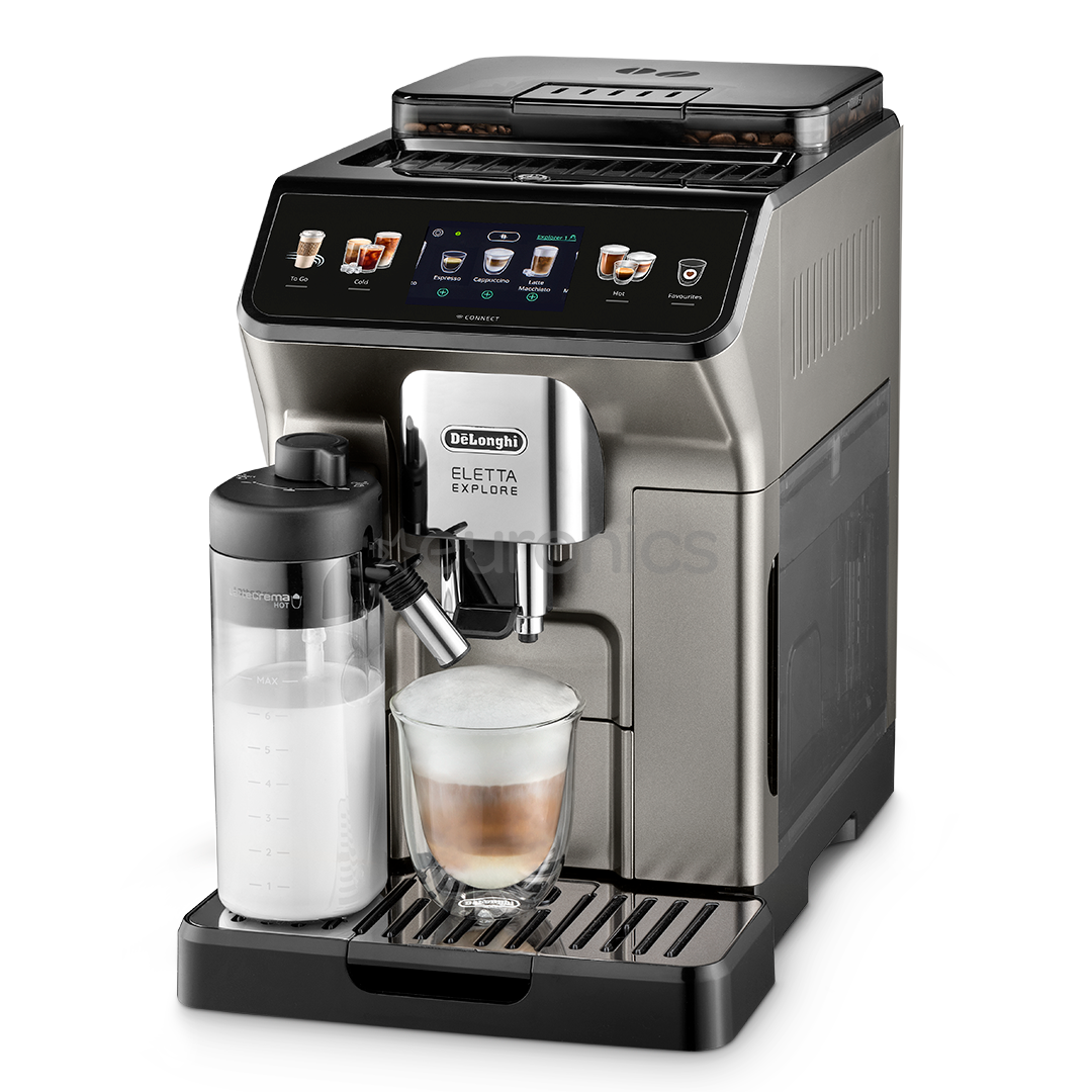 Delonghi Eletta Explore, silver - Espresso machine, ECAM450.86.T