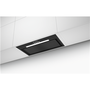 Faber INKA LUX EVO BK MATT A52, 620 m³/h, black - Built-in cooker hood