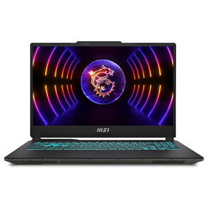 MSI Cyborg 15 A12VF, 15.6'', FHD, 144 Hz, i5, 16 GB, 512 GB, RTX 4060, ENG, hall - Sülearvuti