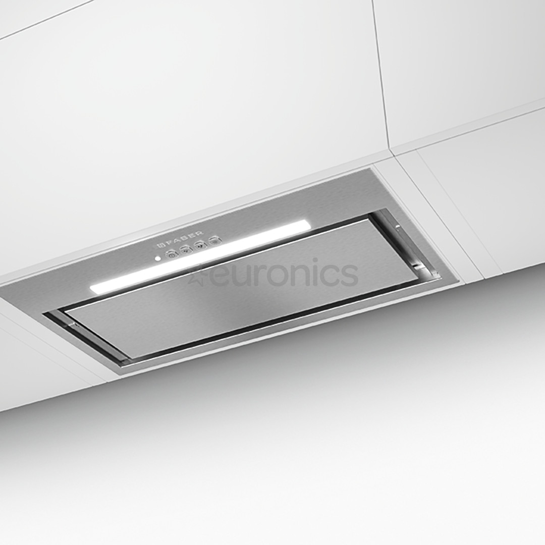 Faber INKA LUX EVO X A52, 620  m³/h, roostevaba teras - Integreeritav õhupuhasti